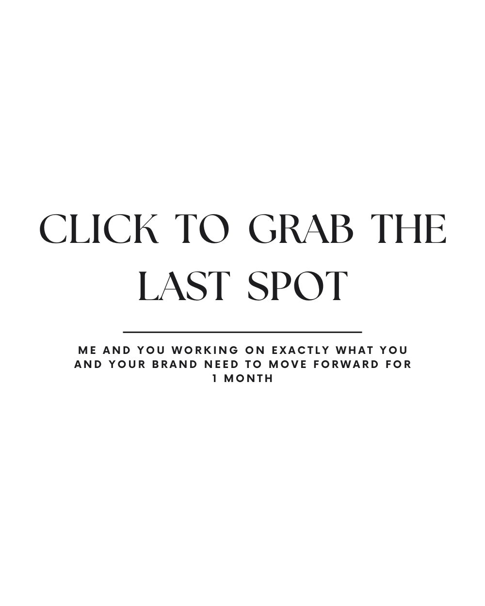 1 month private coaching